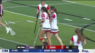 Cousino Helps Backstop Bedford to 13-12 Victory Over Pioneer