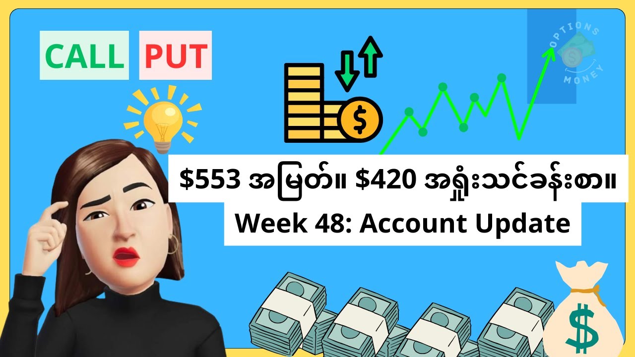 W48_Account Update | အမြတ် $553 | အရှုံး $420 သင်ခန်းစာ။