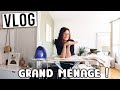 VLOG • Journée grand ménage &amp; test du nouvel aspirateur Dyson !