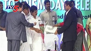 World Tourism Day 2016 Celebrates In Ravindra Bharathi Tv5 News