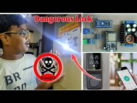 Smart Door Security Lock For Home 🔐 || Dangerous Lock 😱  || ⚠️🚨 BE ALERT 🚨⚠️