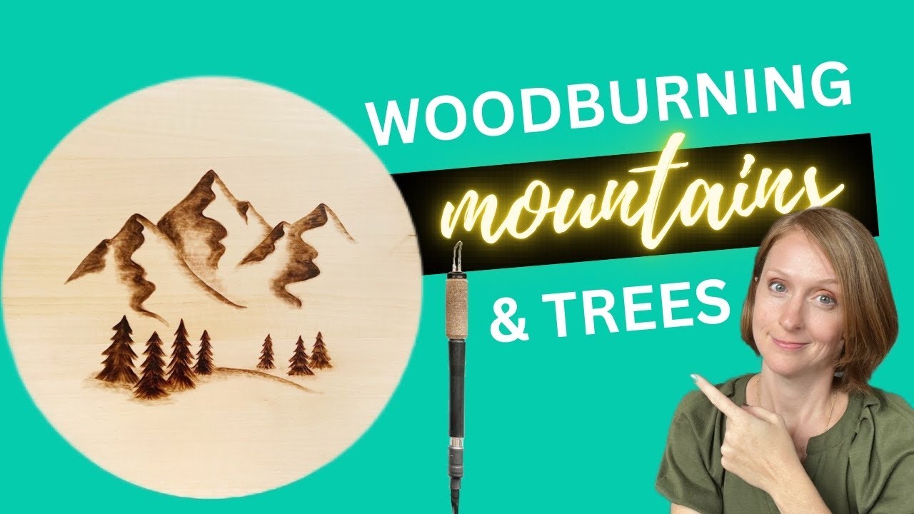 How to Woodburn Mountains & Trees [BEGINNER SHADING TUTORIAL] Crate