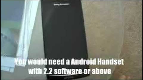 CONNECT YOUR ANDROID PHONES INTERNET TO ANY XBOX