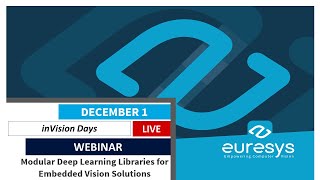 Euresys Modular Deep Learning libraries allow Machine Vision implementation into embedded solutions