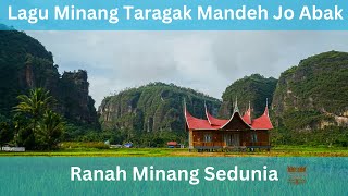Lagu Minang Taragak Mandeh Jo Abak