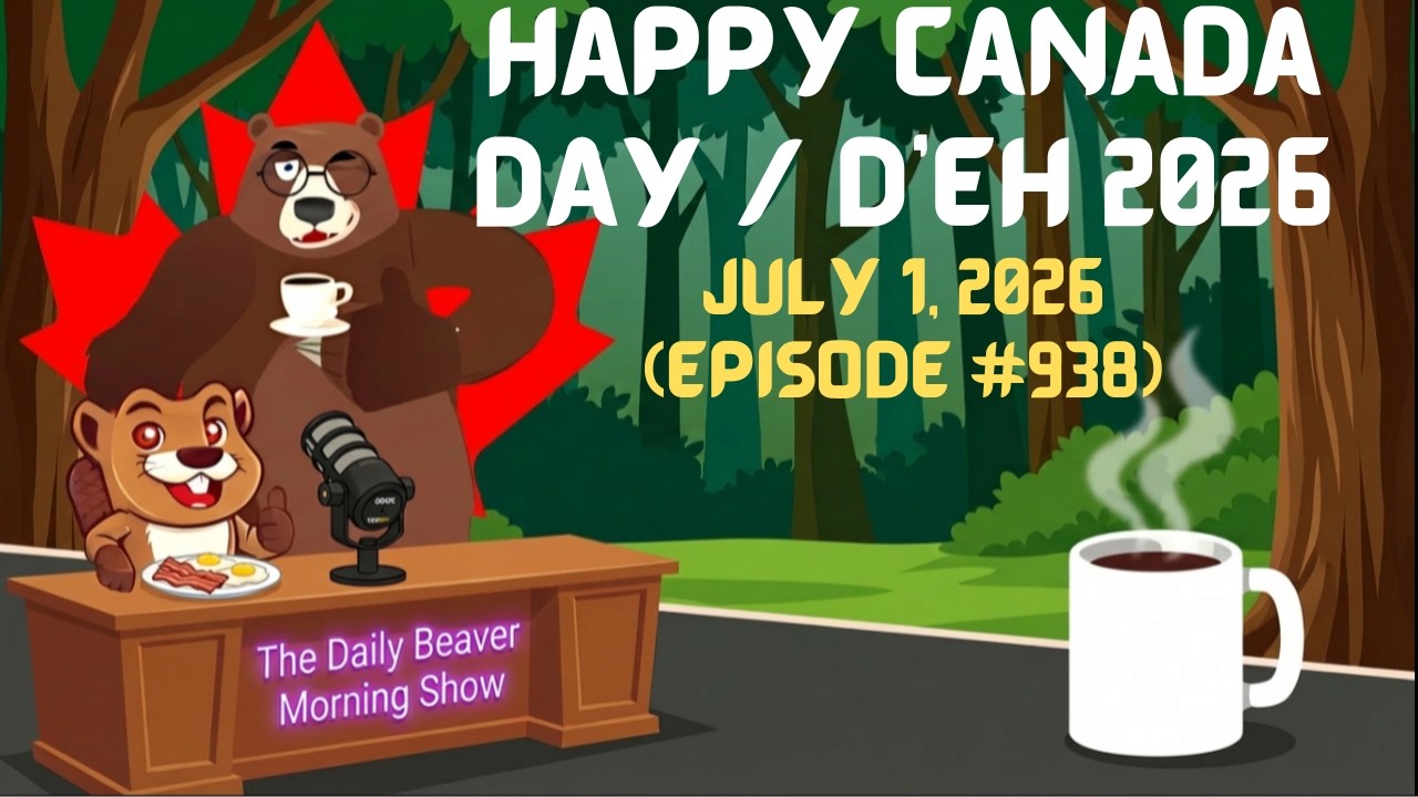 Happy Canada Day / D'Eh 2026 (ft. Mr. Grizzly & Guard the Leaf) — The Daily Beaver Morning Show