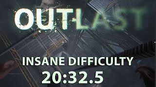 Outlast Speedrun 20:32.50 on Insane Difficulty (PC)
