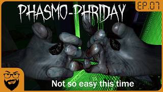 The struggle is real + Character Update News | Phasmo-Phriday EP 07