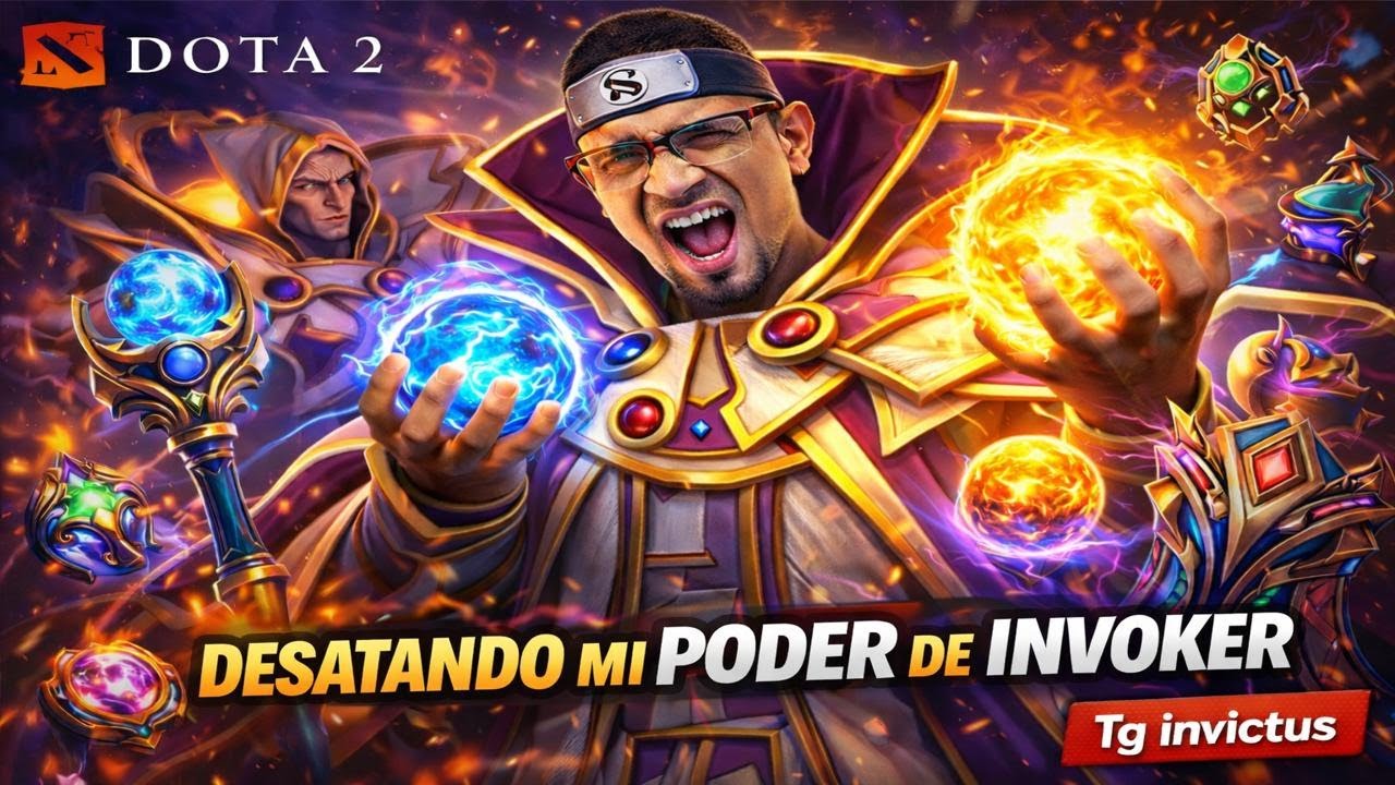 NADIE ME PARA CON INVOKER ⚡ | Dota 2 Gameplay