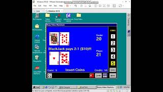 Noisy Video Poker and Blackjack (1995) screenshot 2