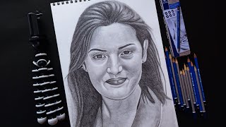 Kate Winslet | Portrait of kate Winslet | Kate Winslet drawing | The French Dispatch | Hollywood