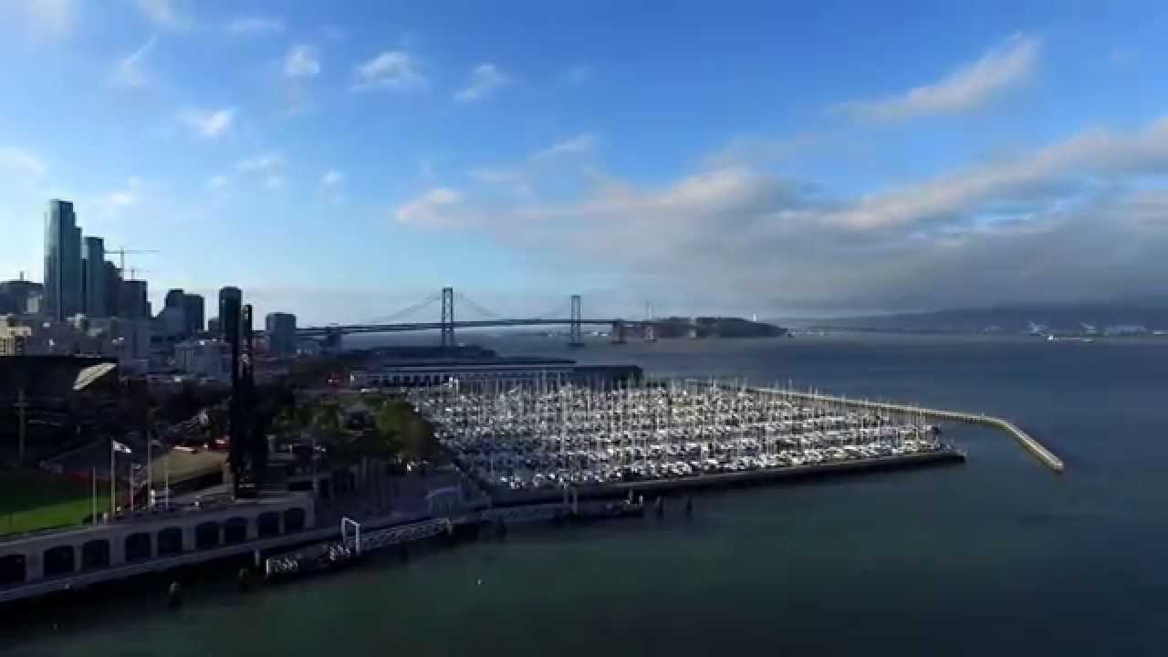 Drone near AT&T Park 3
