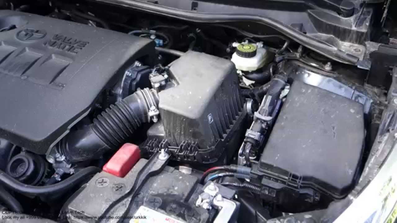 How to replace air filter Toyota Corolla years 2015 to ... 2003 toyota corolla fuse diagram 