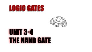 Unit 3-4 The NAND Gate | DIGITAL FUNDAMENTALS