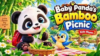 🐼 Baby Panda’s Bamboo Picnic 🎋 | Funny Nursery Rhyme for Kids | ToonyTots