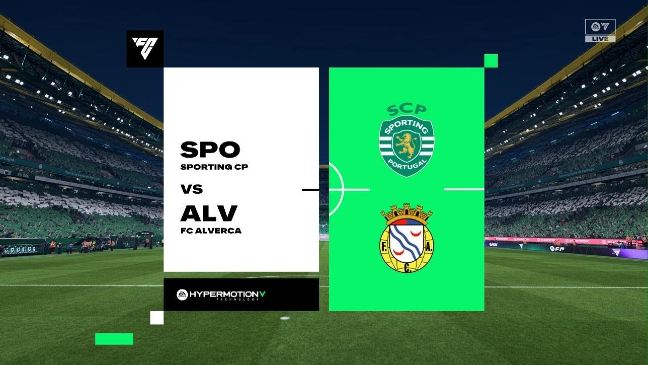 EA FC 26 PS5 - Sporting VS Alverca | Estádio José Alvalade