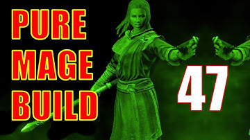 Skyrim Pure Mage Walkthrough NO WEAPONS NO ARMOR Part 47 - Forelhost Crypt