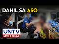 Rider, sugatan matapos makasagasa ng asong biglang tumawid sa kalsada sa Davao del Norte
