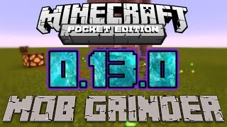 How to Make a Minecraft PE 0.13.0 Mob/XP Grinder