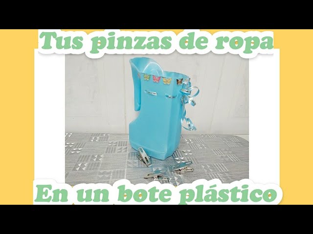 Cesta para pinzas de la ropa disbur de plástico. Diseño y calidad.