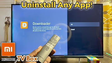 Xiaomi TV Box: How to Uninstall and Delete Apps