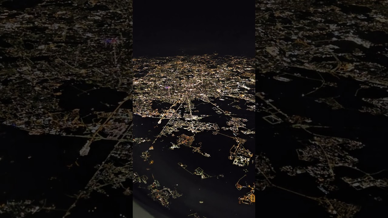 Milano dall'alto by night