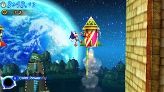 Let's Play Sonic Generations (3DS) Episode 6: Feel the Burn...Wisp!