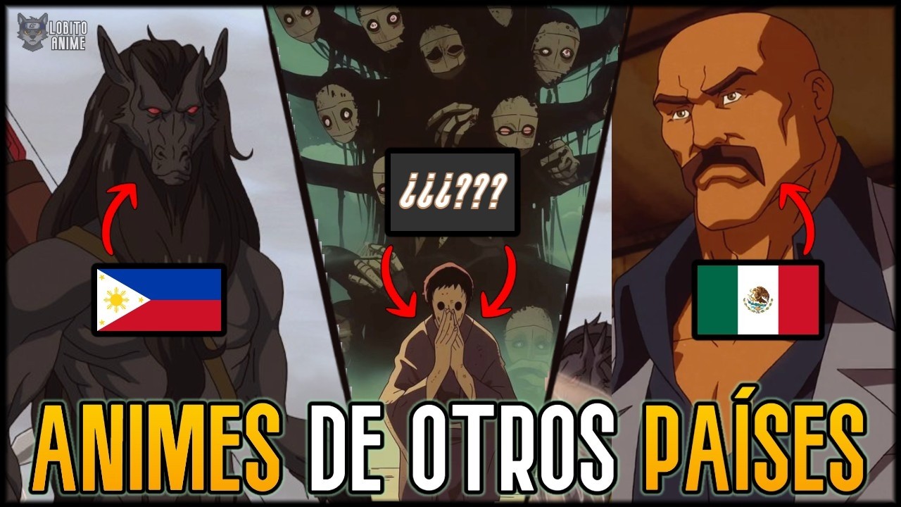 El Anime NO es solo Japonés | El Mundo También Hace Anime