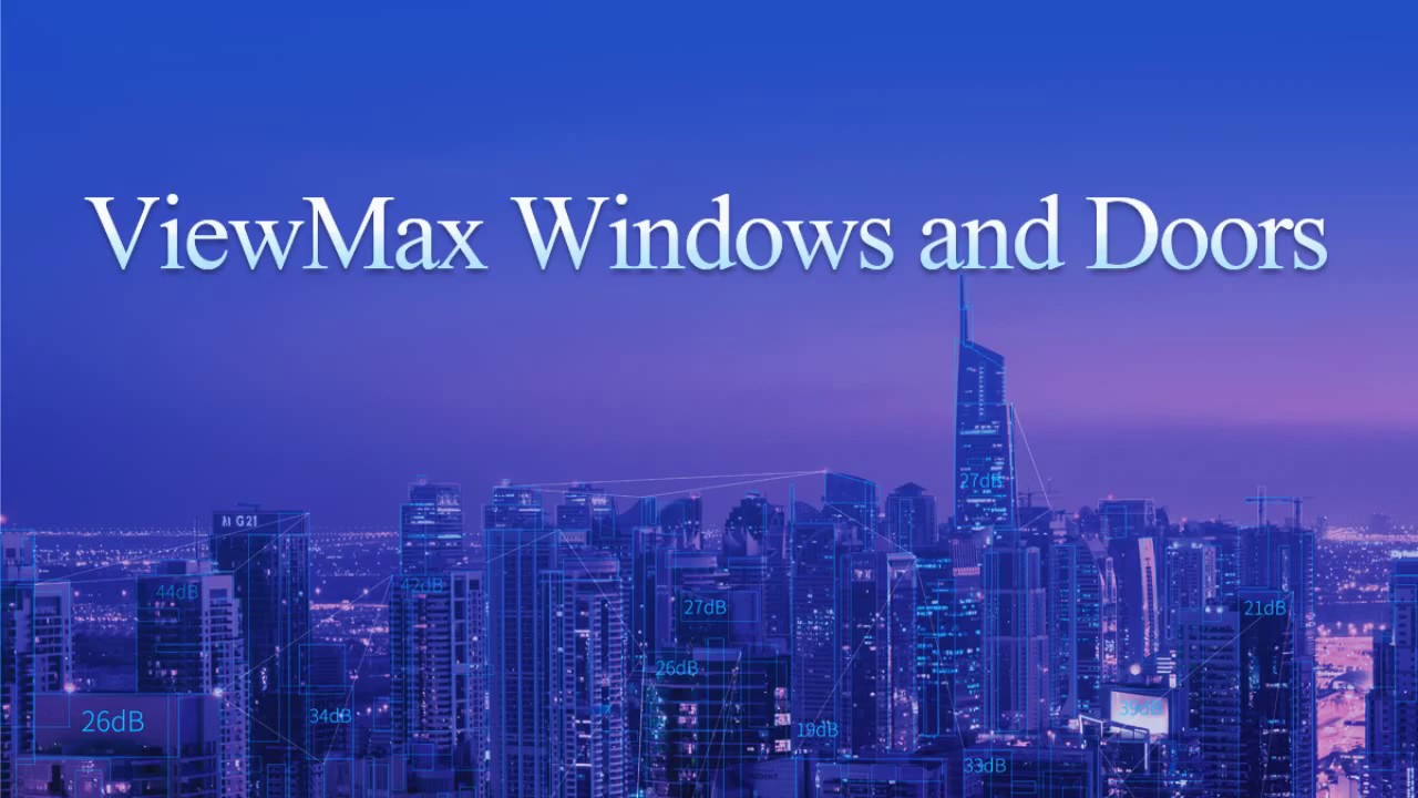 View Max Windows Viewmax Windows & Doors - YouTube