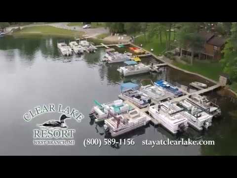 Clear Lake Resort West Branch Michigan Youtube