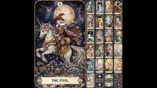 Printable Unicorn Tarot Cards