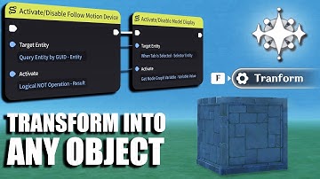 How to Transform into Objects in Miliastra Wonderland | Creator Tutorial