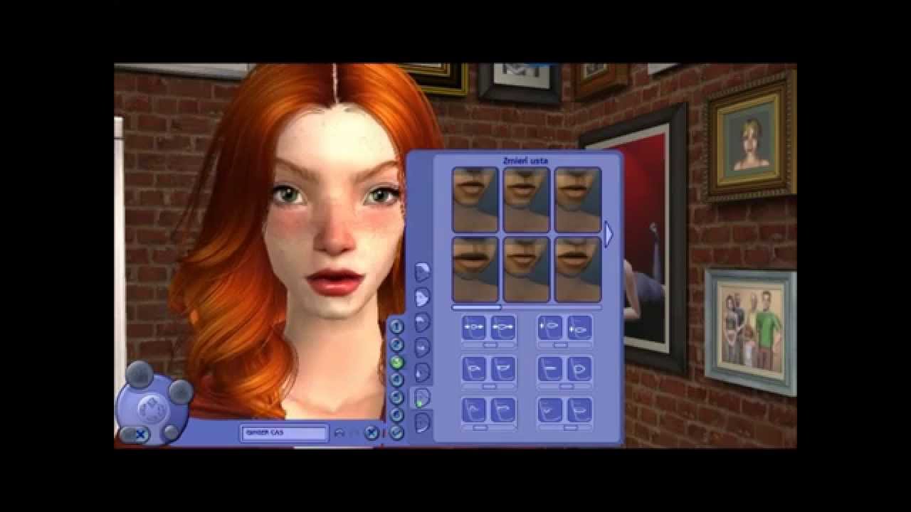 The sims 2 CAS Ginger sim YouTube