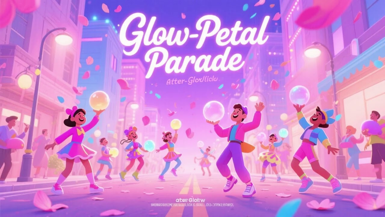 Парад светящихся лепестков 4 🌸✨ | Веселая детская песенка | Танцуйте и расцветайте вместе