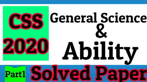 CSS 2020 General Science and Ability Solved Paper part 1 || BODMAS || Probability || Property Share