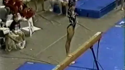 Christy Henrich - 1989 US World Trials - Balance B...