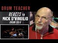 Drum Teacher Reacts to Nick D'Virgillio - Drum Solo