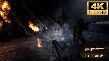 Metro Last Light Redux Walkthrough 4k 60fps ULTRA - Part 7 - ECHOES
