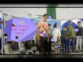 تقديم الفنانين فى مسرحية رد فعل تأليف واخراج خالد الحسينى بمكتبة الزاوية الحمراء 
