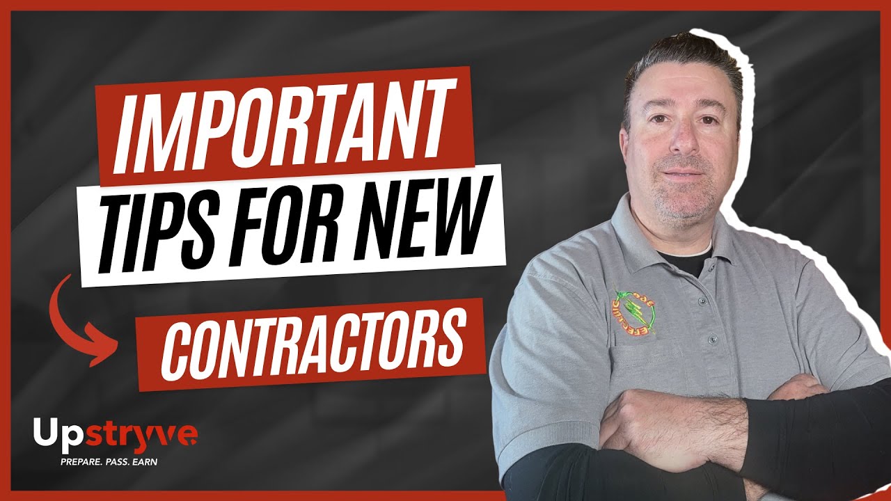 5 Tips For New Contractors Business Essentials YouTube