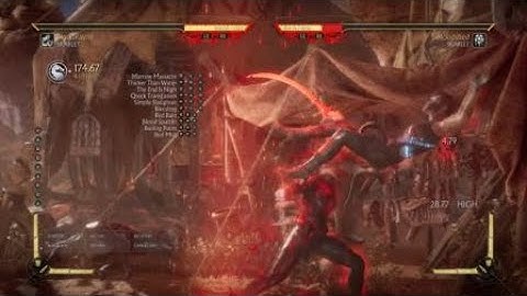 Mortal Kombat 11_ 45% Boiling Point Skarlet kombo
