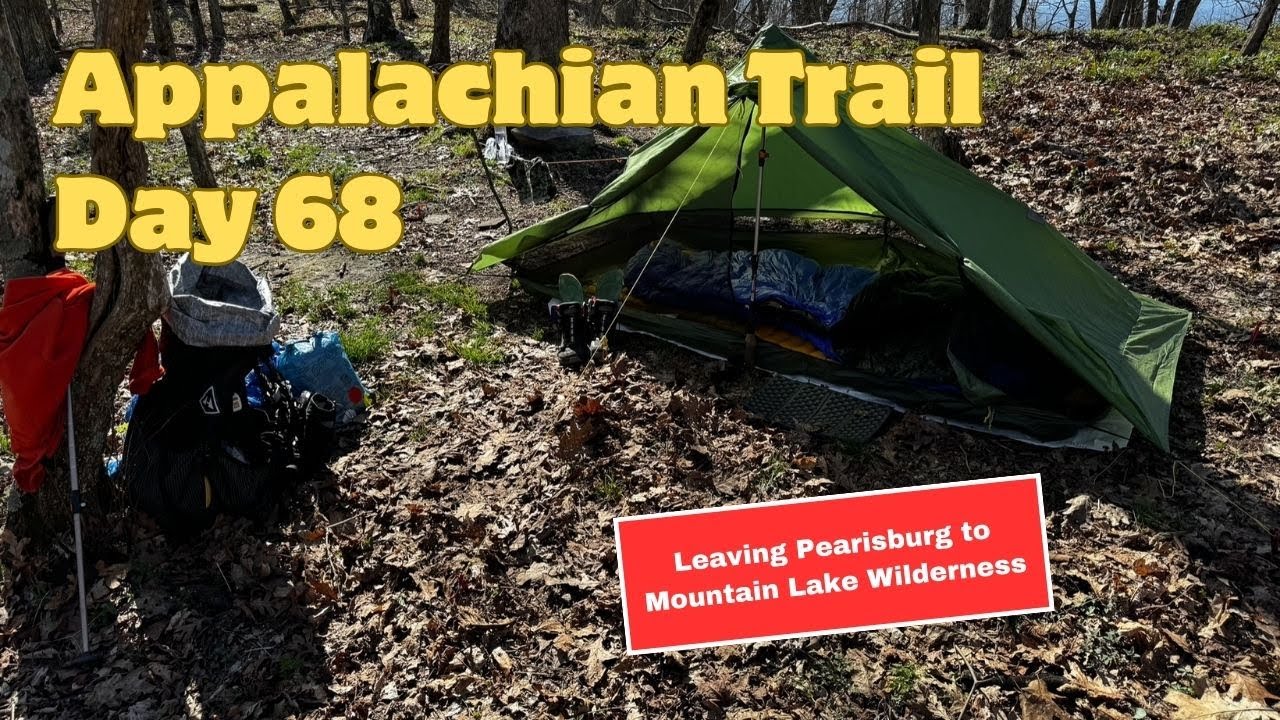 Appalachian Trail 2024 Day 68 Pearisburg to Mountain Lake Wilderness