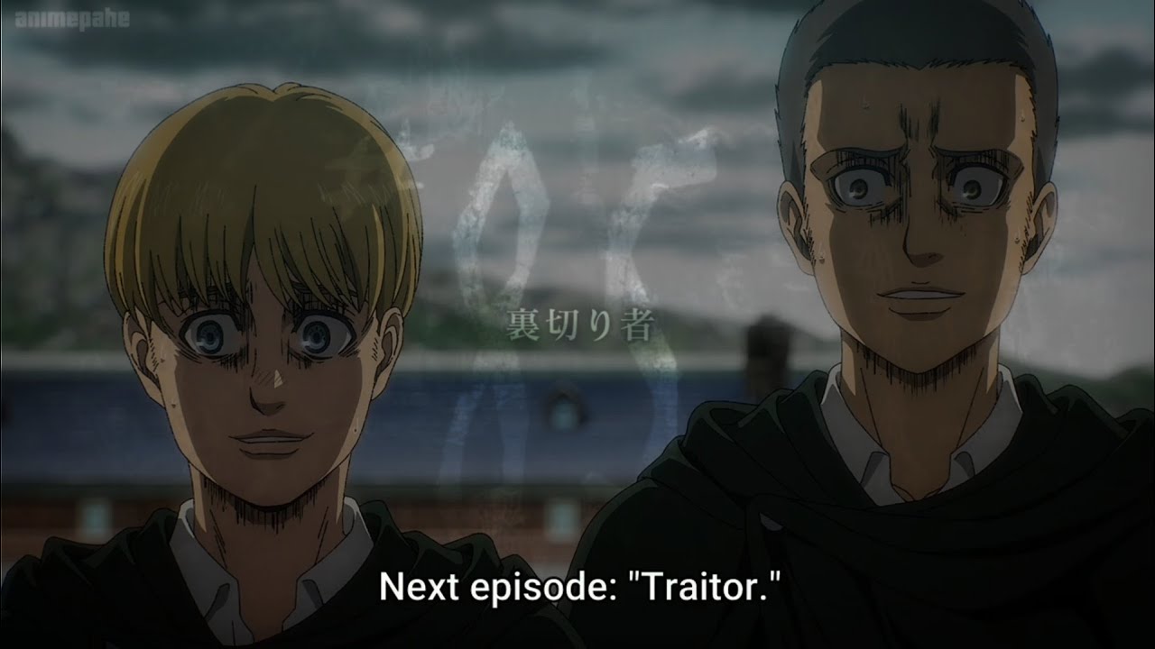 Attack on Titan Traitor legendas