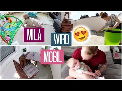 MILA ÜBT DEN VIERFÜßLERSTAND ❘ WICKELTISCHUPDATE ❘ BALKONIEN ❘ MsLavender