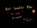 🦀 Rust (mir) compiler bites: Your 'for' loop is a lie — how Rust desugars Iterators in MIR.