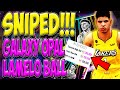 SNIPED! - Opal LAMELO BALL - The 1.4 MILLION MT CARD - We Show You How! - NBA 2K20 MyTeam