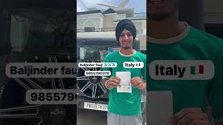 #italy 🇮🇹 #italyvisanews #italyupdate #baljinderfauji #europe #punjabi