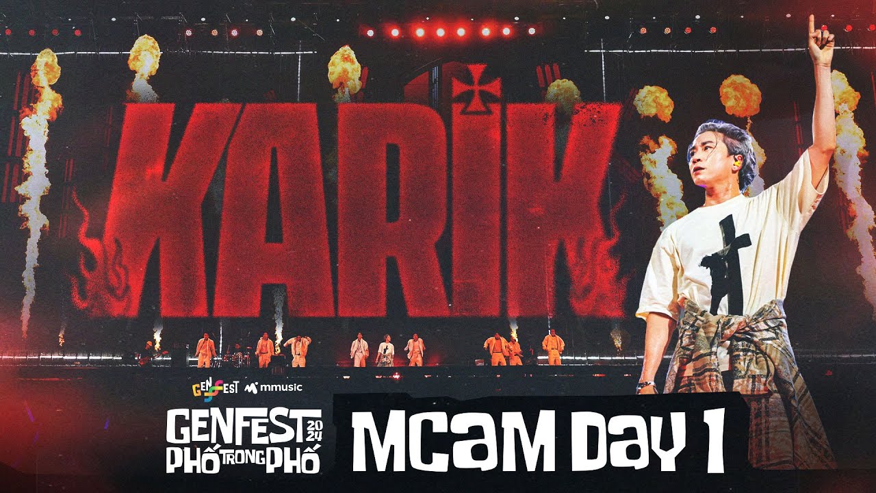 Karik | Live at GENfest 24 | MCam full performance