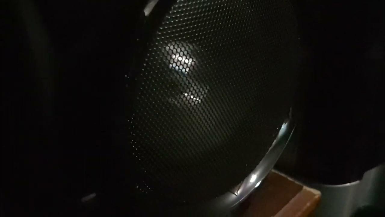 Sharp CD-BH950 bass test - YouTube