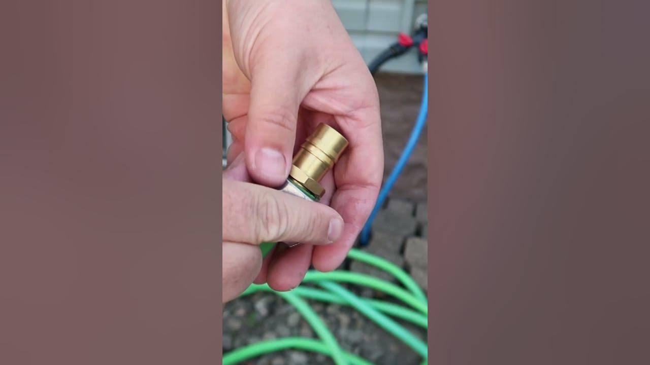 DIY Garden Hose Repair Cheaper than replacing it. DIY gardening 